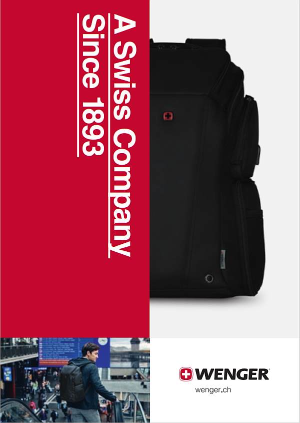 Catálogo mochilas y maletines Wenger 2020